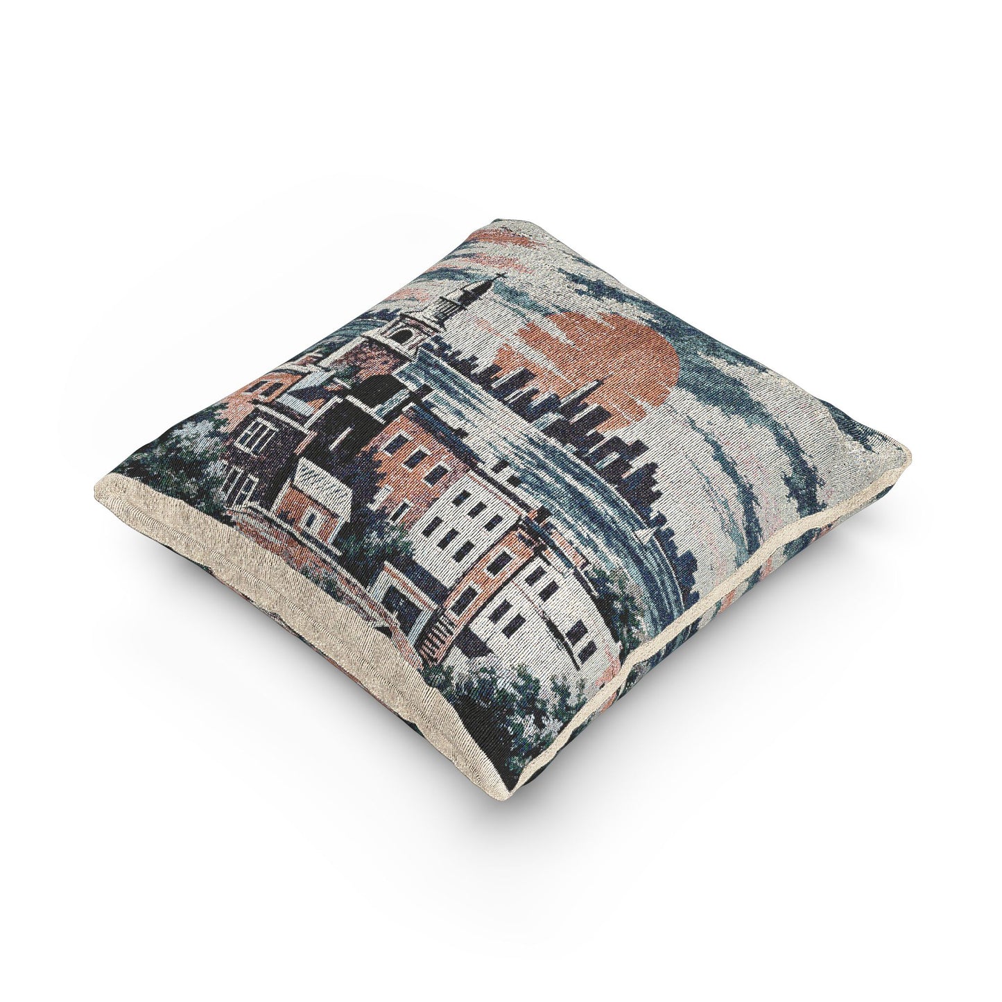 Sunset Park Woven Pillow