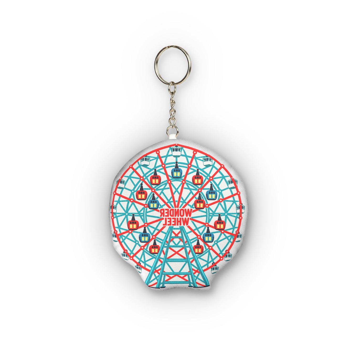 Coney Island Ferris Wheel Mini Plush Keychain