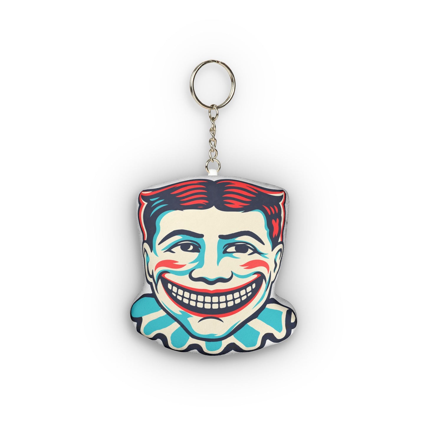 Coney Island Tillie Clown Mini Plush Keychain —Soft Toy Bag Charm