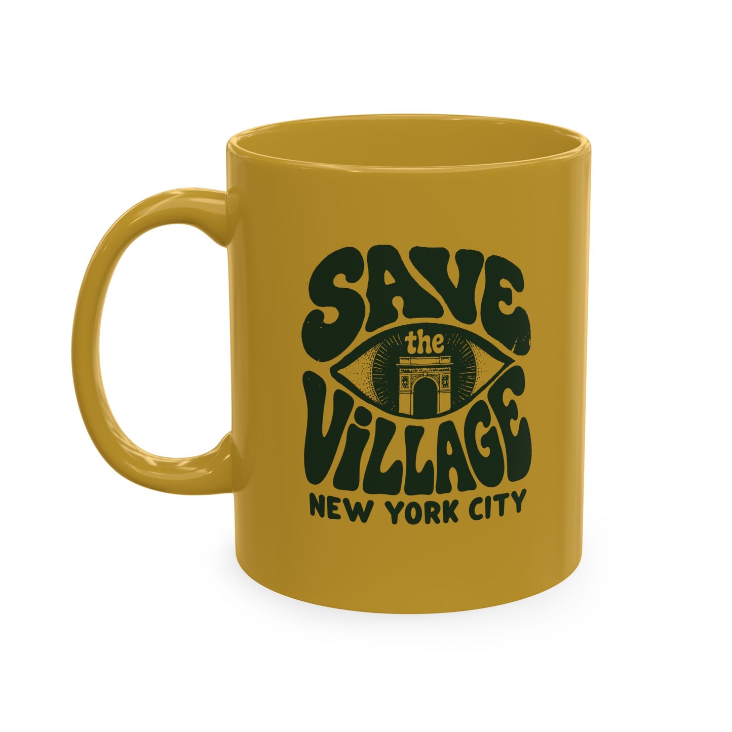 Save the Village New York City Ceramic Mug
