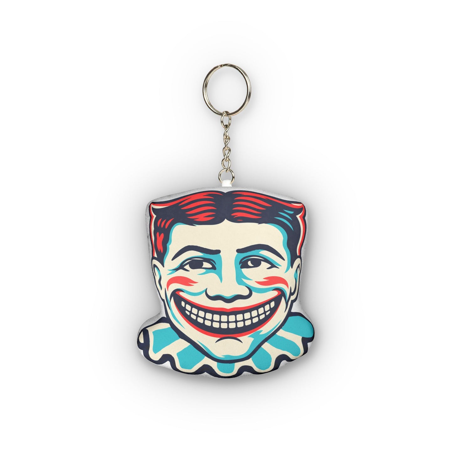 Coney Island Tillie Clown Mini Plush Keychain —Soft Toy Bag Charm
