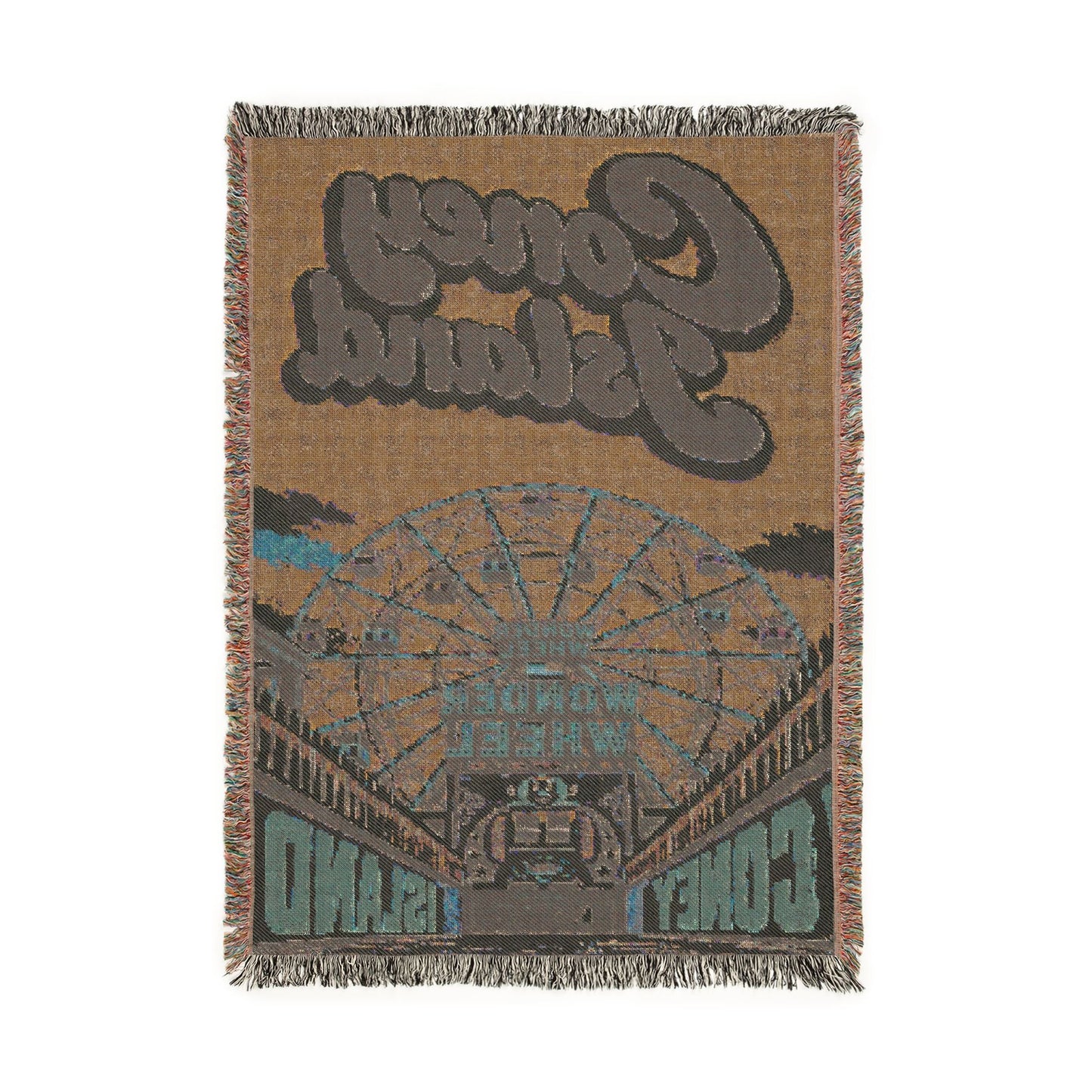 Coney Island Woven Blanket