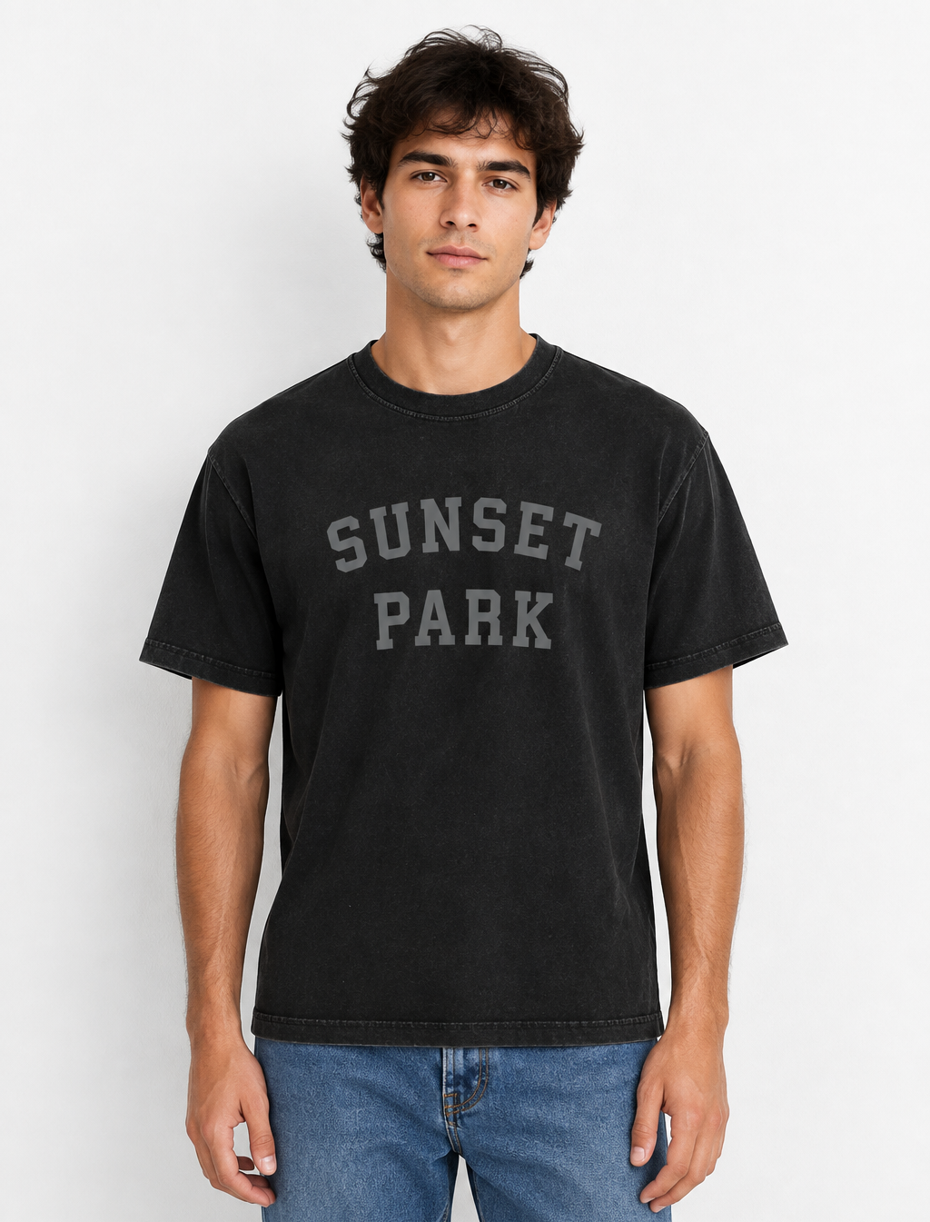 Sunset Park Brooklyn Heritage vintage-wash T-shirt additional product image