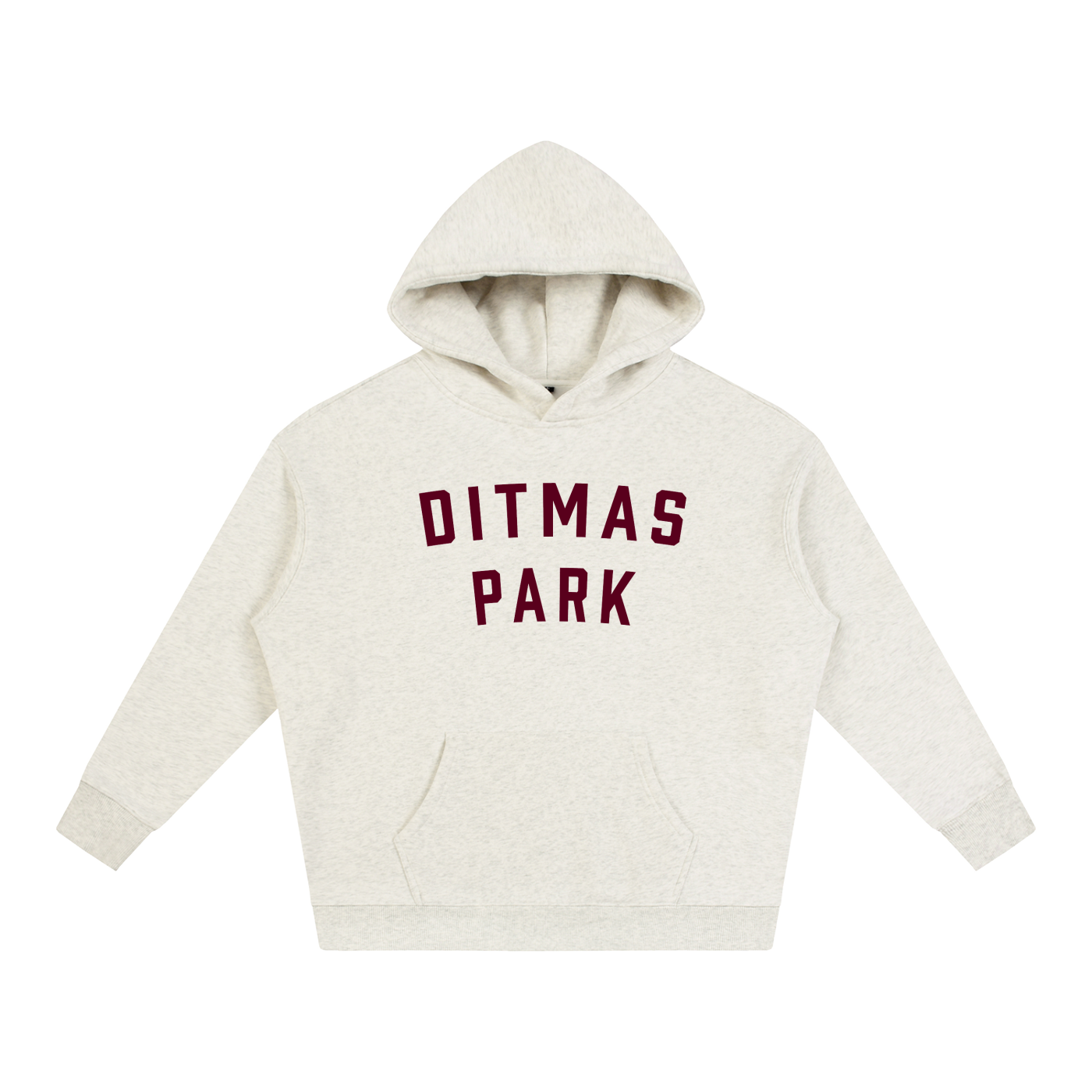 Ditmas Park, Brooklyn Foundry Crew Neck Oversided Hoodie