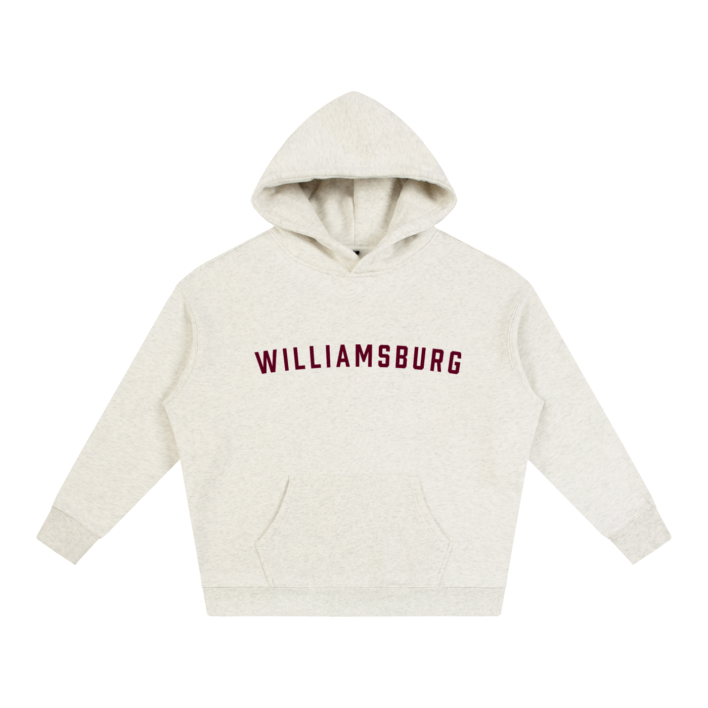 Willliamsburg, Brooklyn Foundry Crew Neck Oversized Hoodie