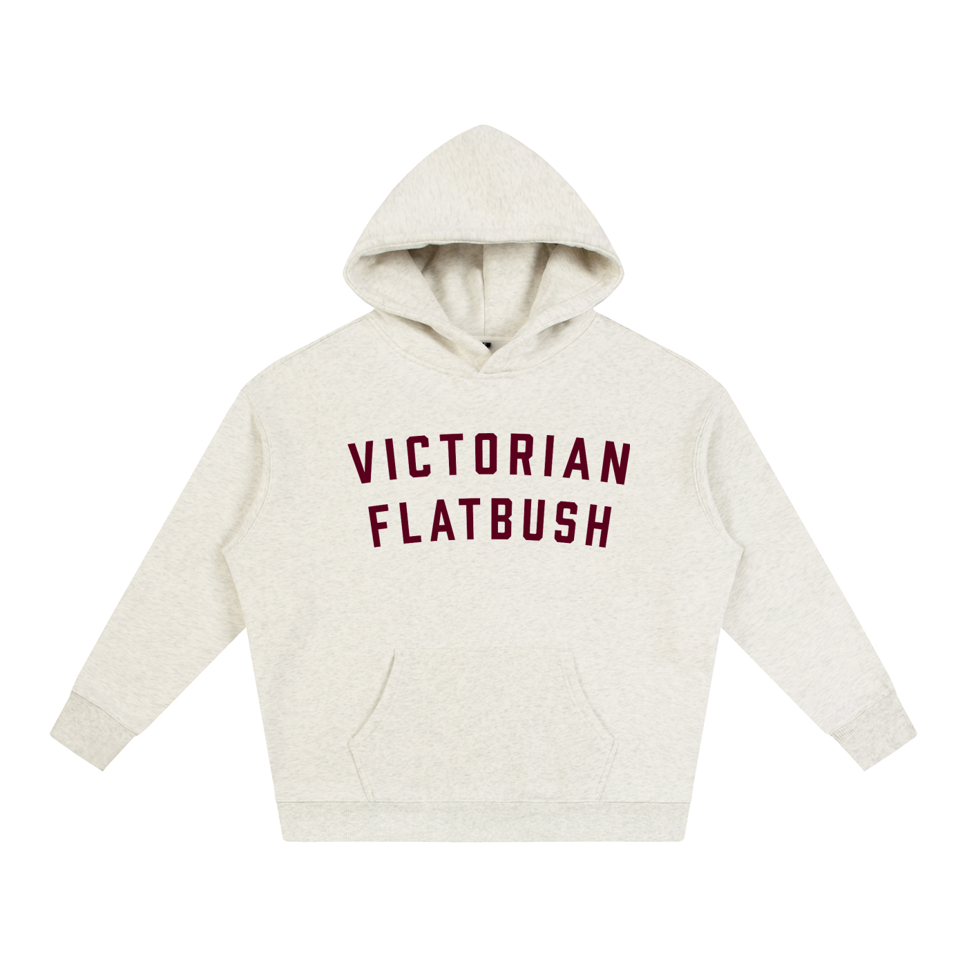 Victorian Flatbush, Brooklyn Foundry Crew Neck Oversized Hoodie