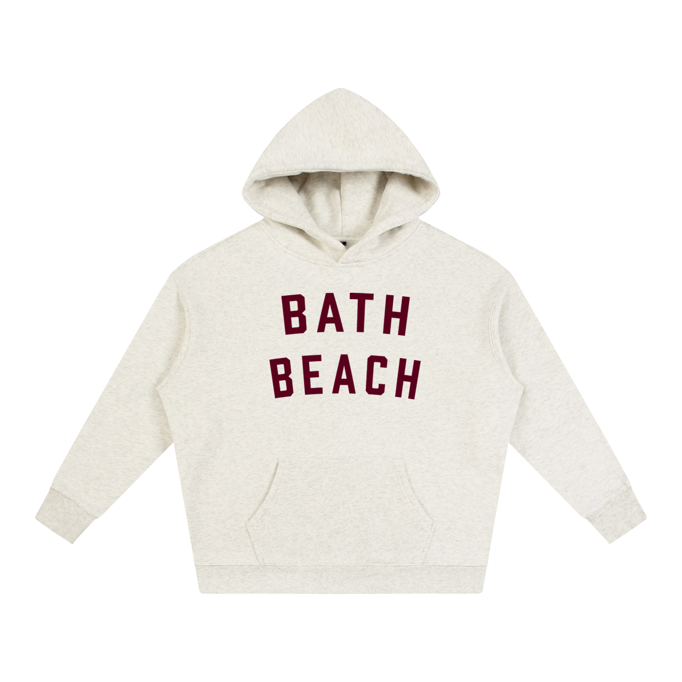 Bath Beach, Brooklyn Foundry Crew Neck Oversided Hoodie