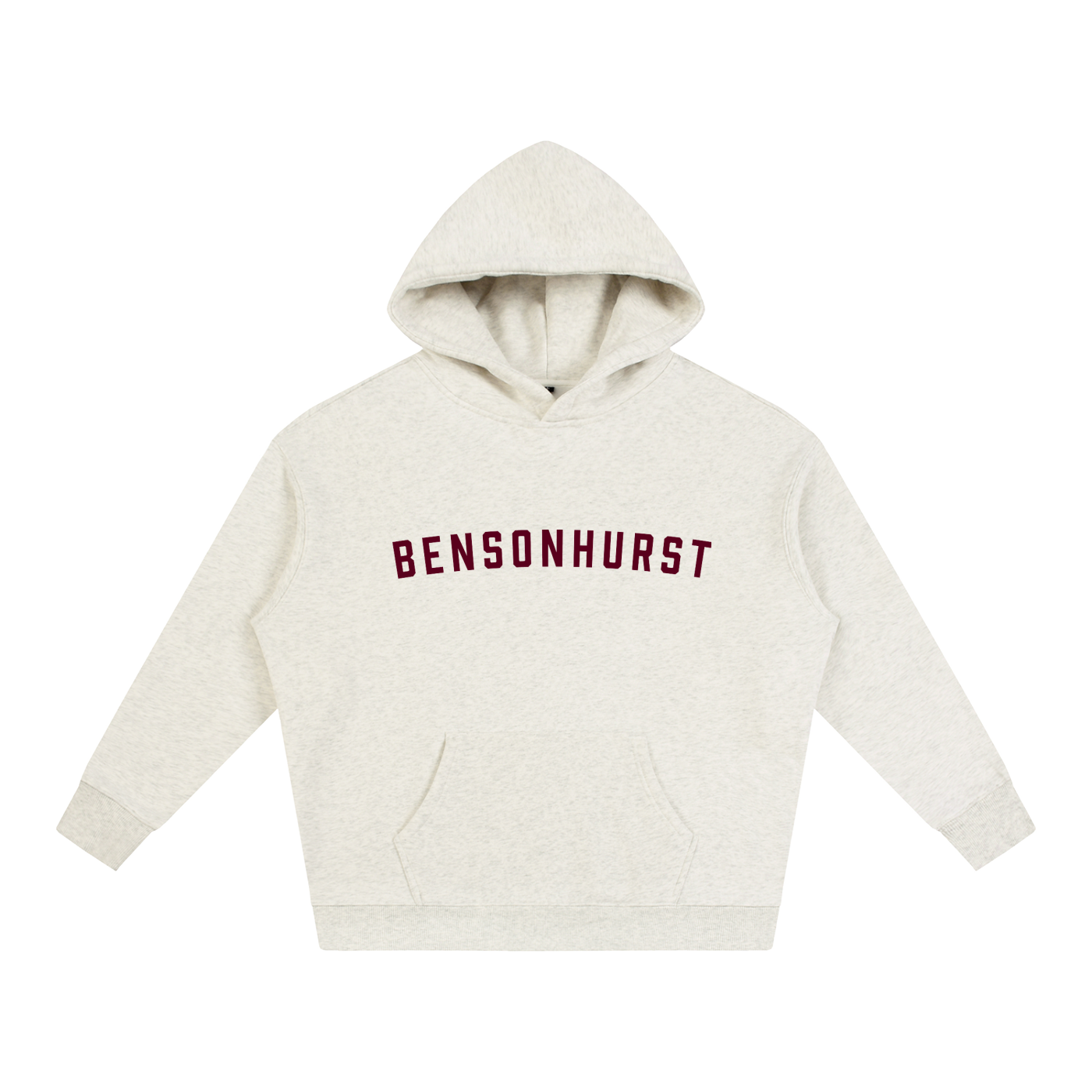 Bensonhurst, Brooklyn Foundry Crew Neck Oversided Hoodie