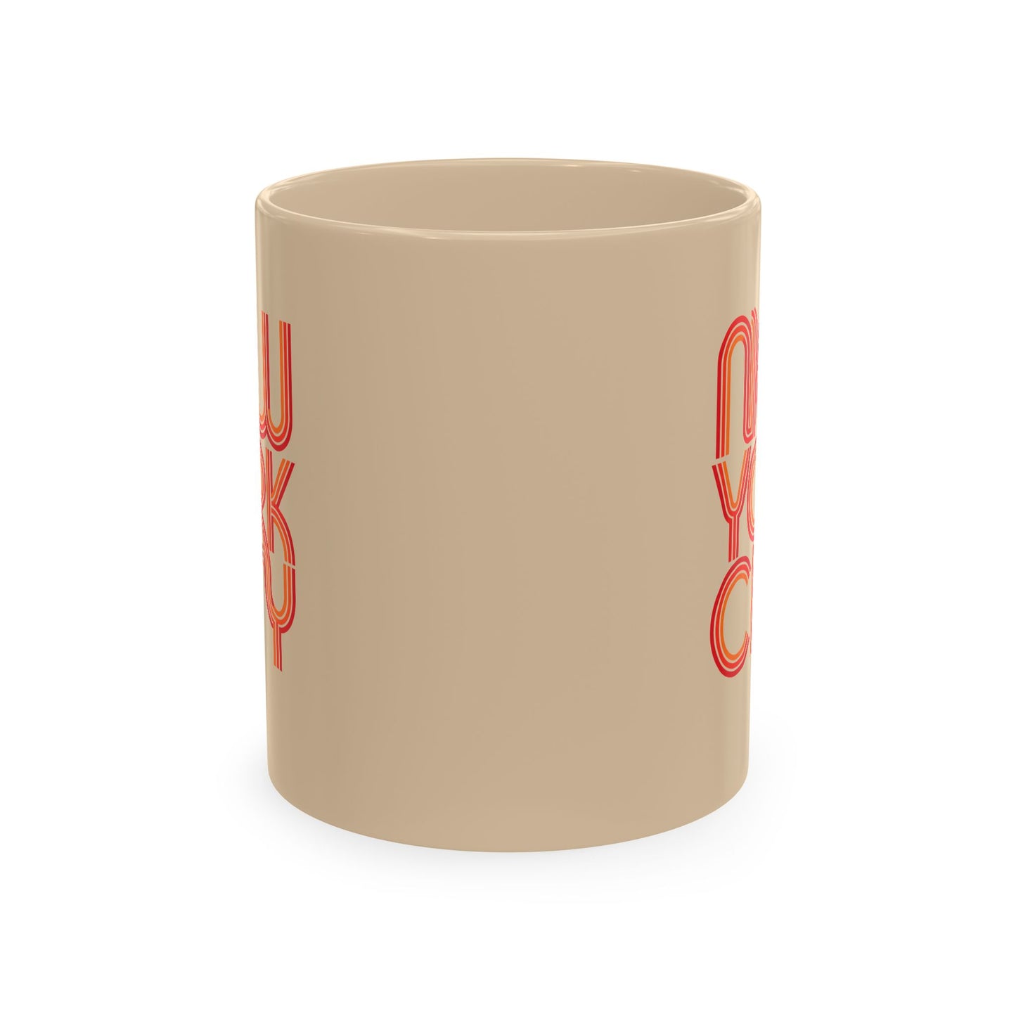 New York Groove Retro Ceramic Mug