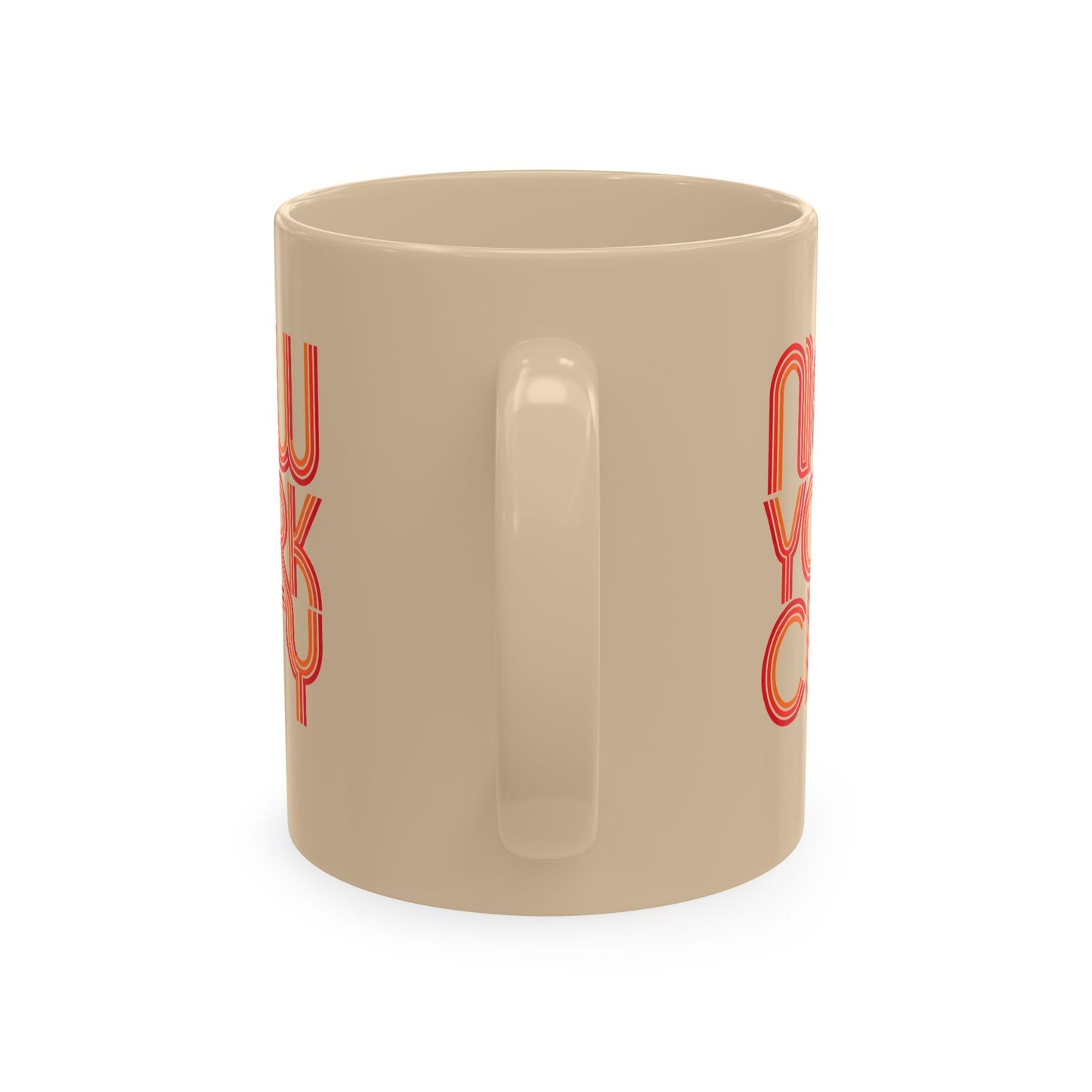 New York Groove Retro Ceramic Mug