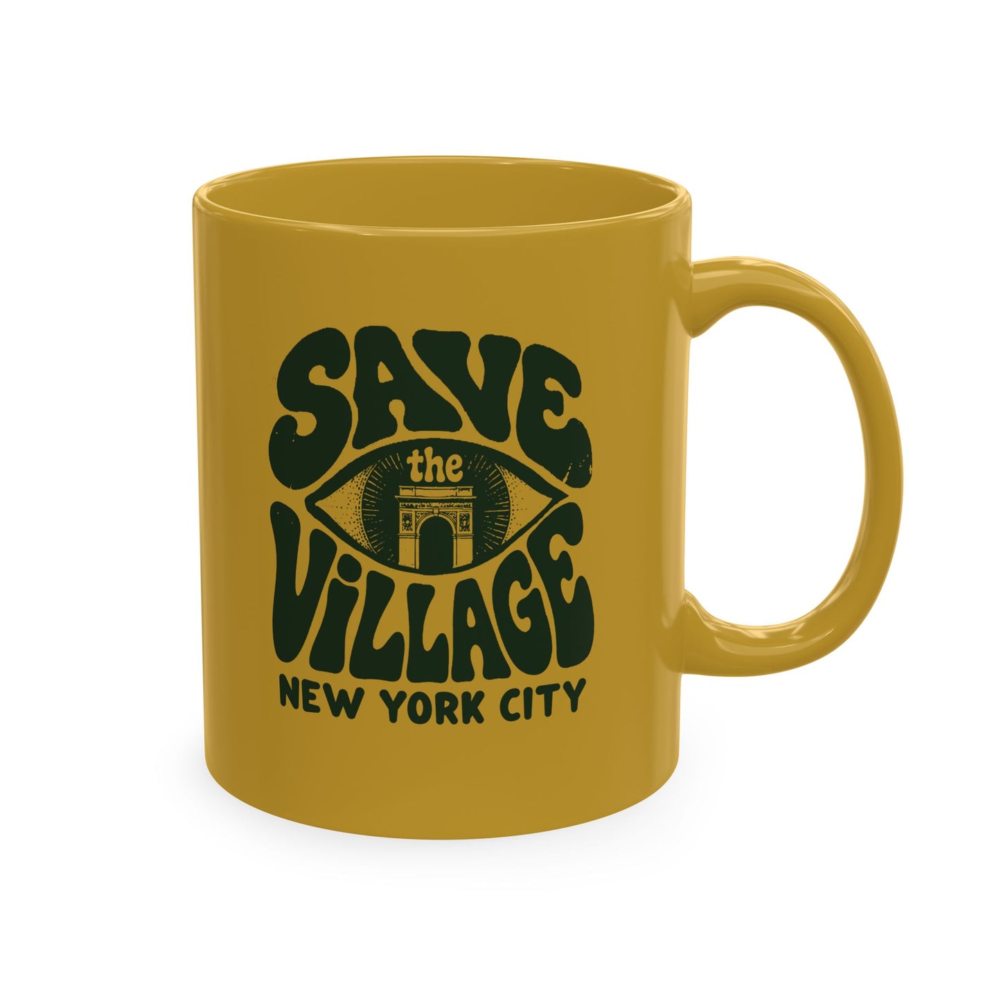 Save the Village New York City Ceramic Mug