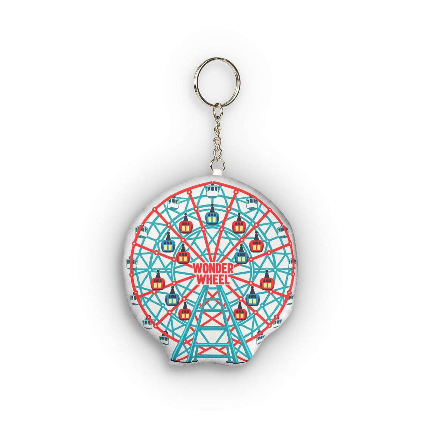 Coney Island Ferris Wheel Mini Plush Keychain