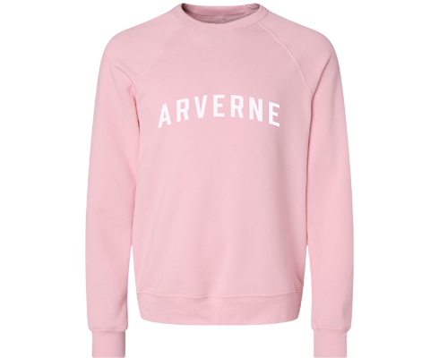 Arverne Adult Crew Neck Sweatshirt in Pink