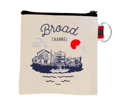 Broad Channel Sketch Coin Purse