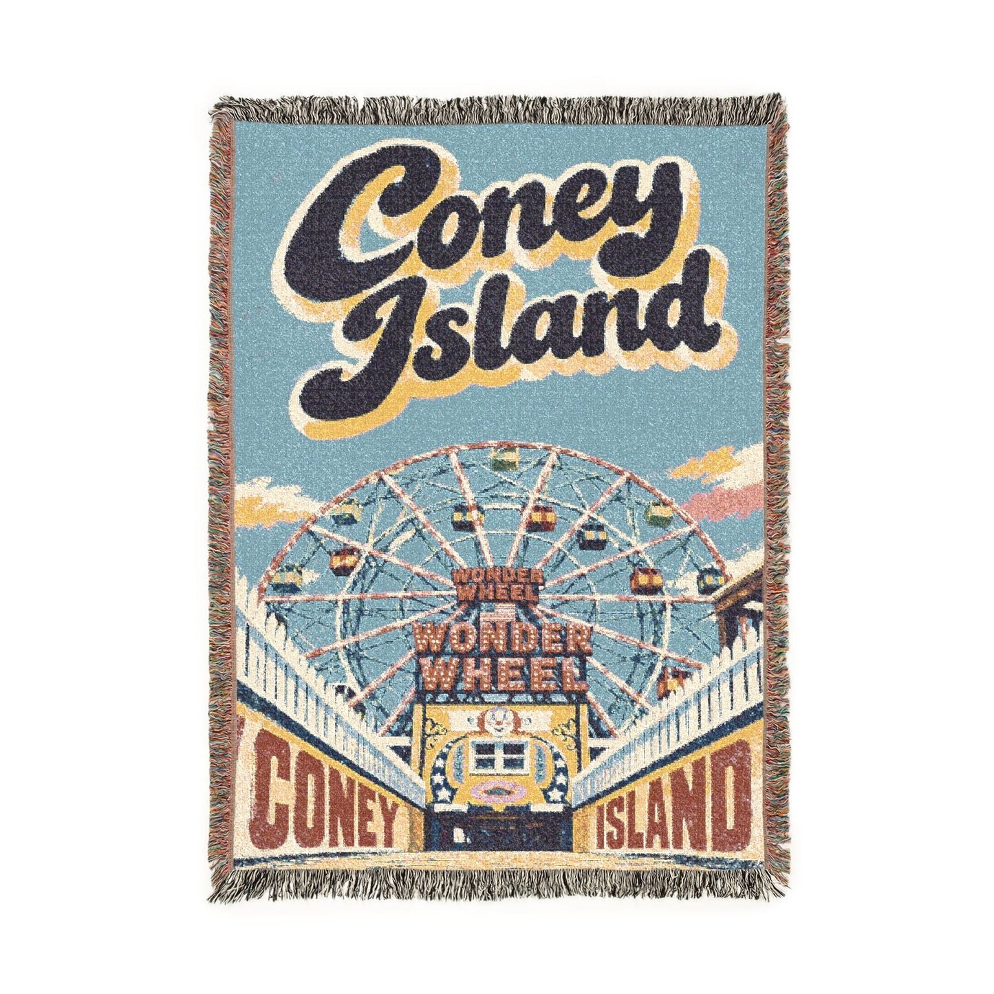 Coney Island Woven Blanket