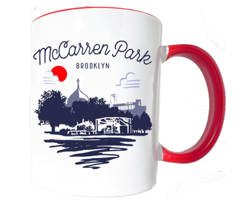 McCarren Park Brooklyn Sketch Mug