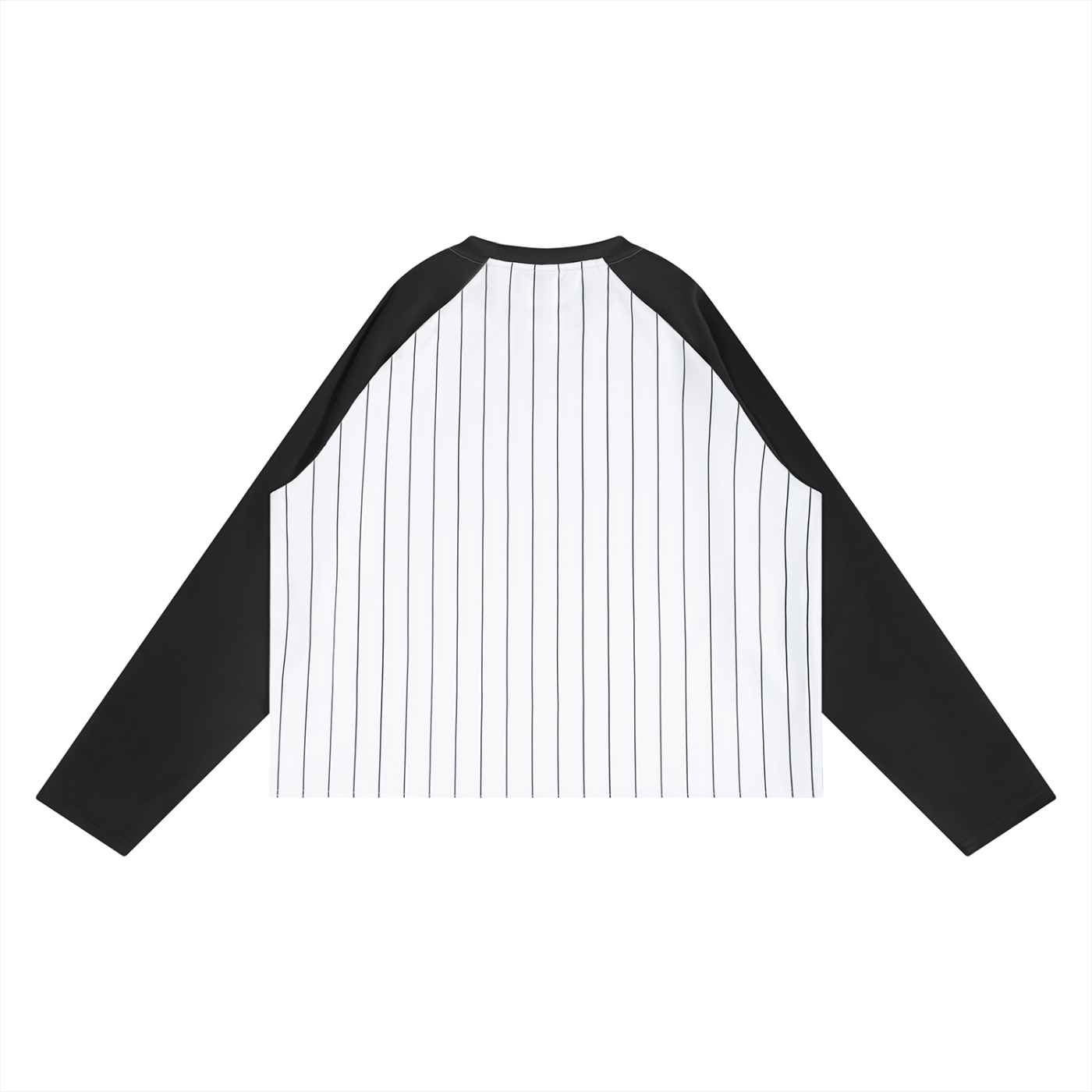 Lola Star Coney Island Unisex Striped Raglan Long Sleeve T-Shirt