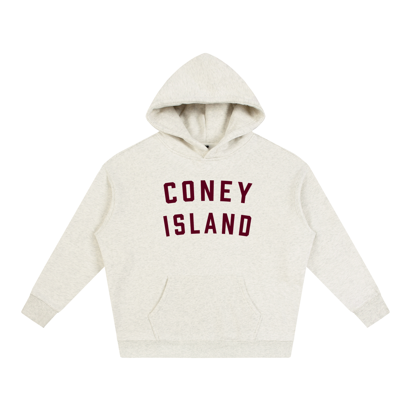 Coney Island, Brooklyn Foundry Crew Neck Oversided Hoodie