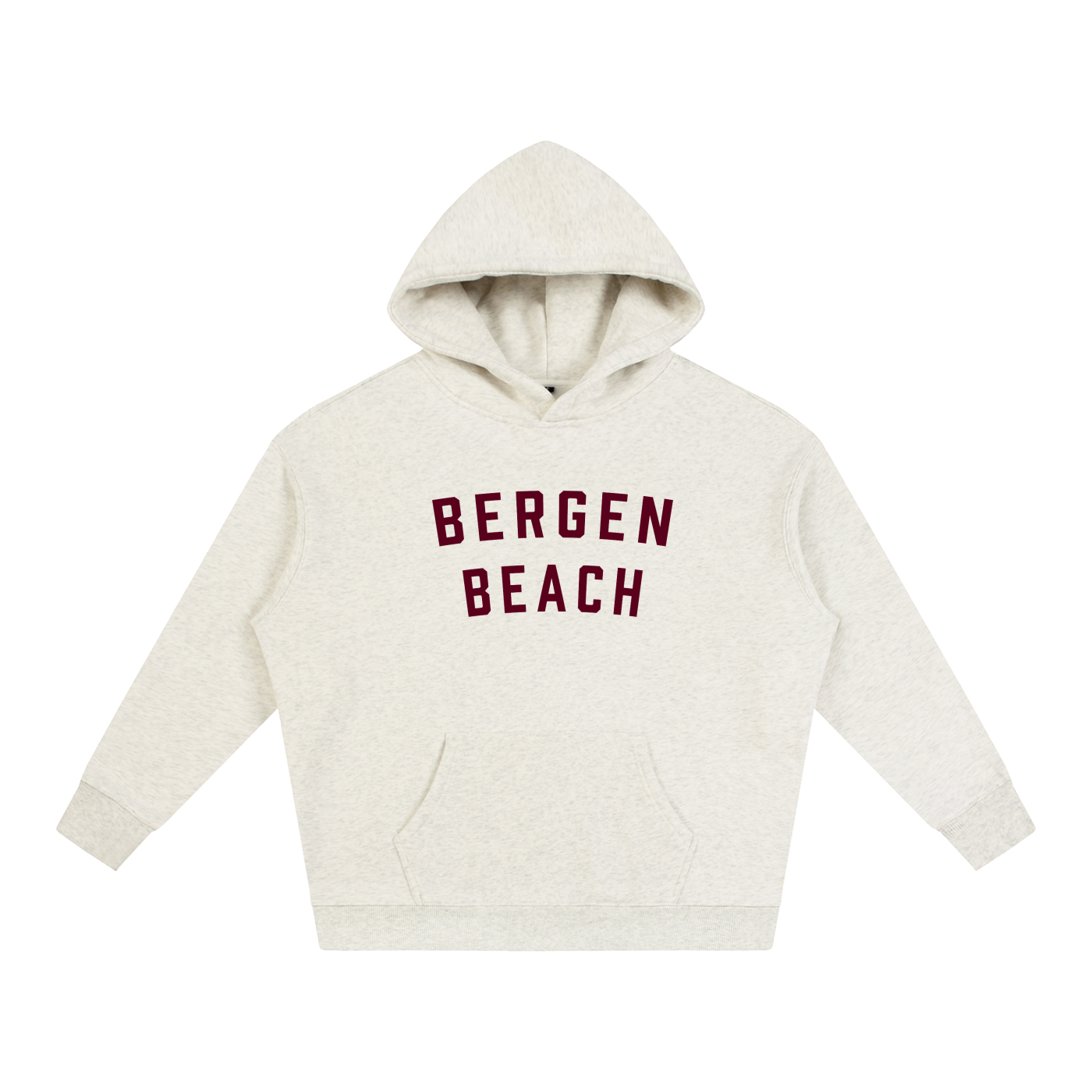 Bergen Beach, Brooklyn Foundry Crew Neck Oversided Hoodie