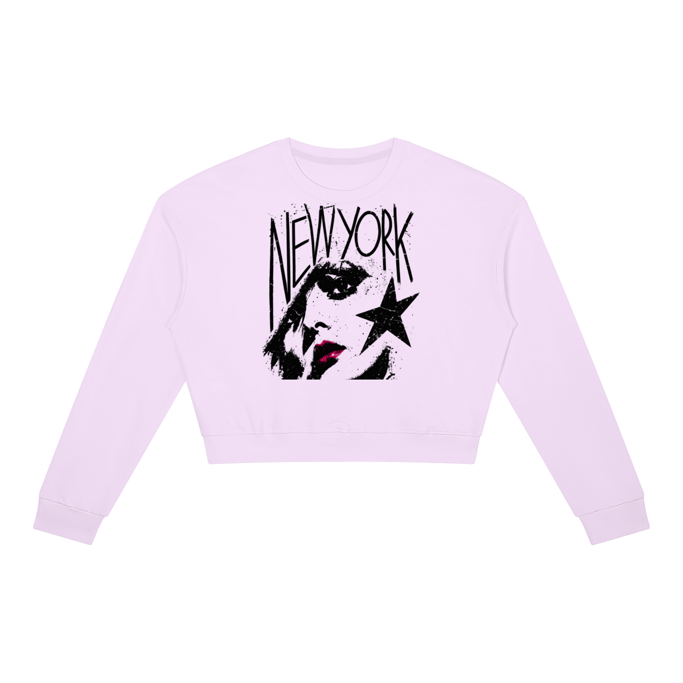 New York Village Star Crewneck Sweatshirt