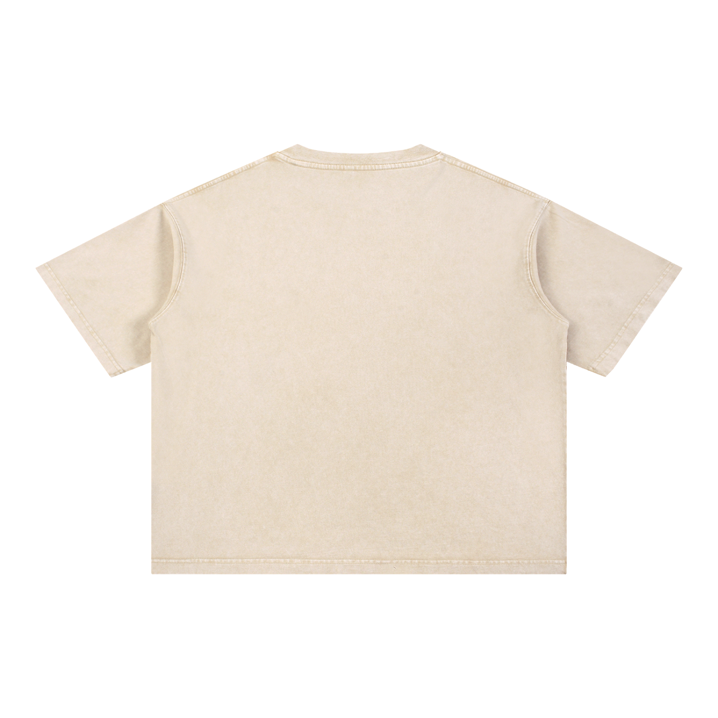 Save The Village New York Mineral Wash Boxy Cotton T-Shirt- Village Thrift Shop Collection