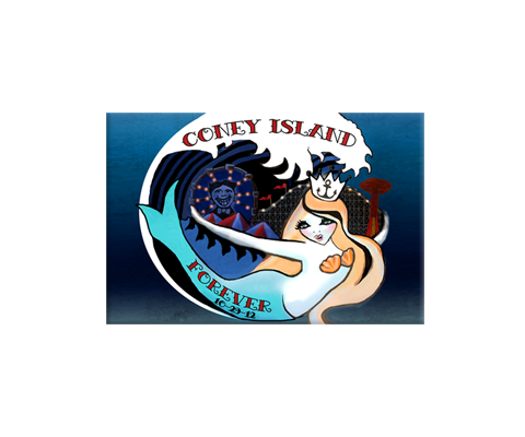 Coney Island Forever Brooklyn New York Magnet
