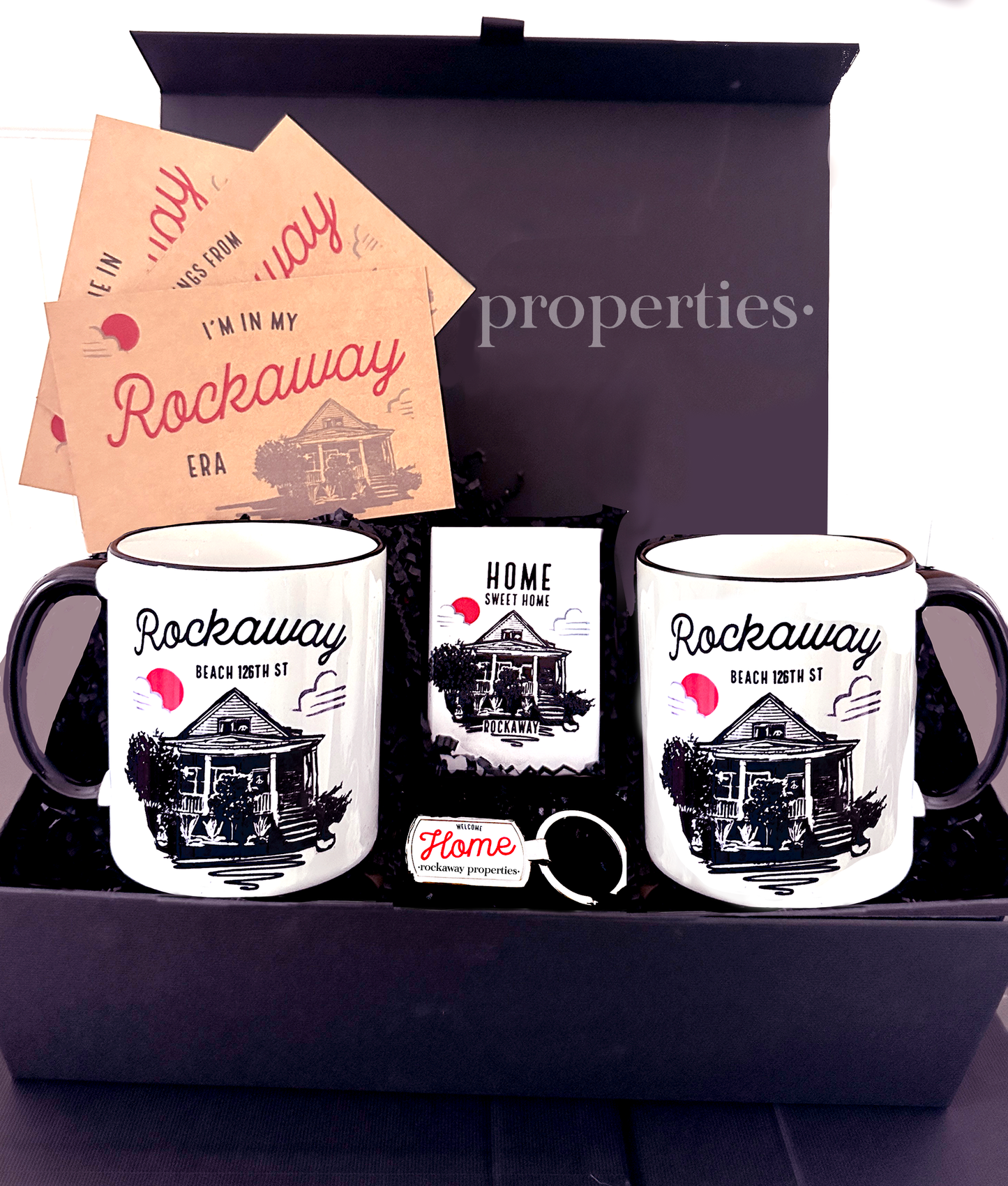 EXCLUSIVE Rockaprop Custom Sketch of Home Gift Box