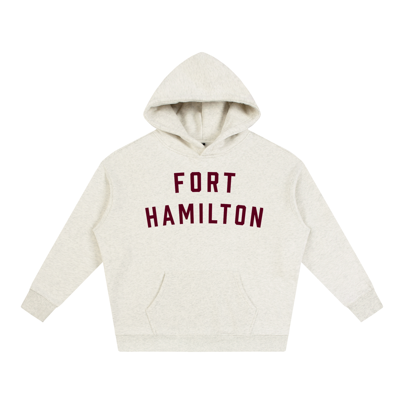 Fort Hamilton, Brooklyn Foundry Crew Neck Oversided Hoodie