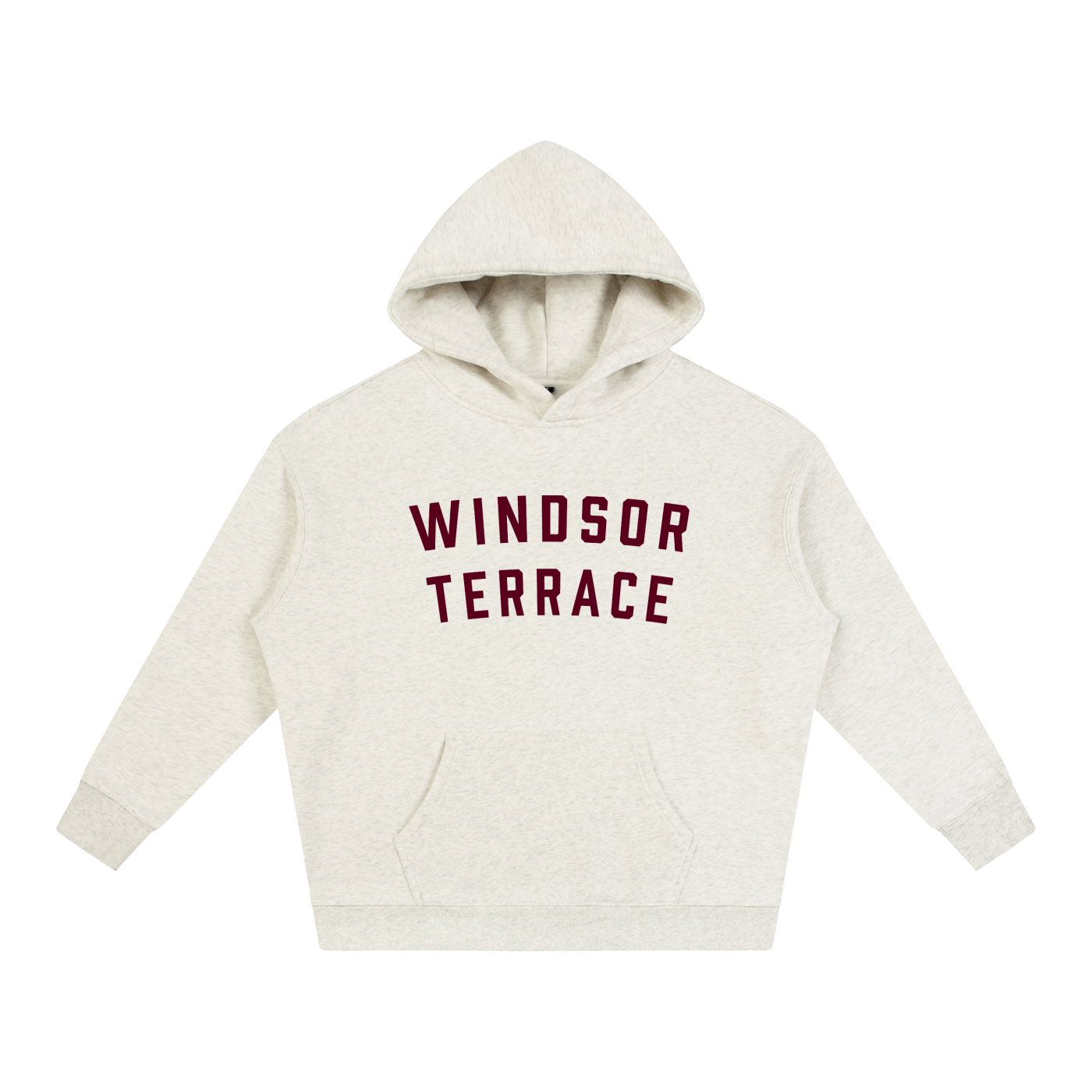 Windsor Terrace, Brooklyn Foundry Crew Neck Oversized Hoodie