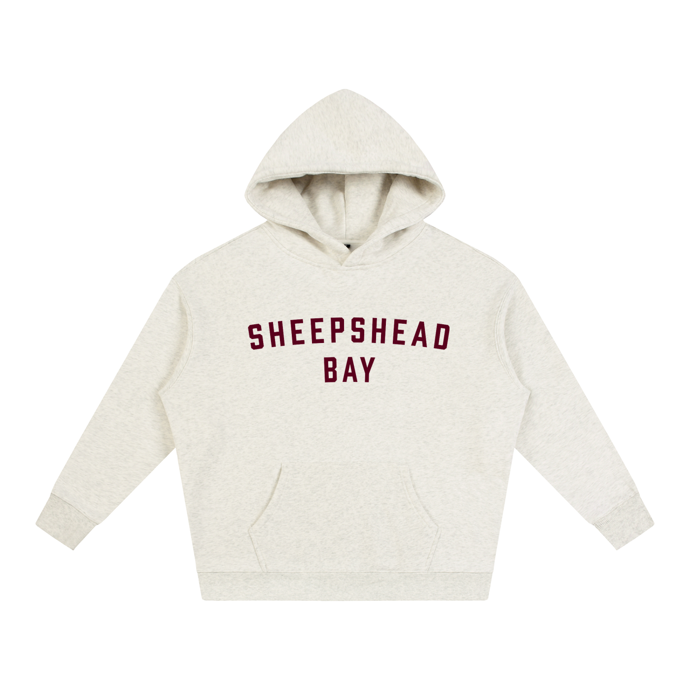 Sheepshead Bay, Brooklyn Foundry Crew Neck Oversized Hoodie