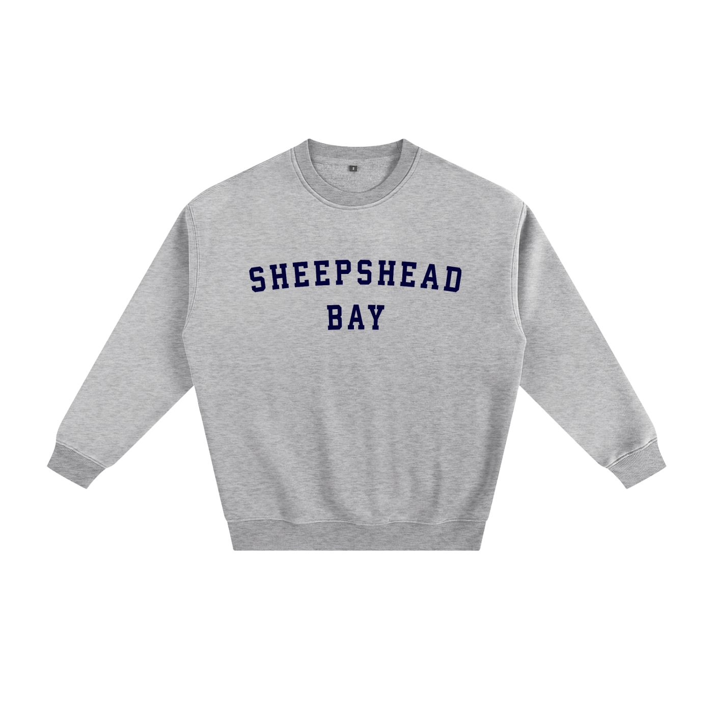 Sheepshead Bay, Brooklyn Heritage Athletic Crew Neck Oversized Sweatshirt