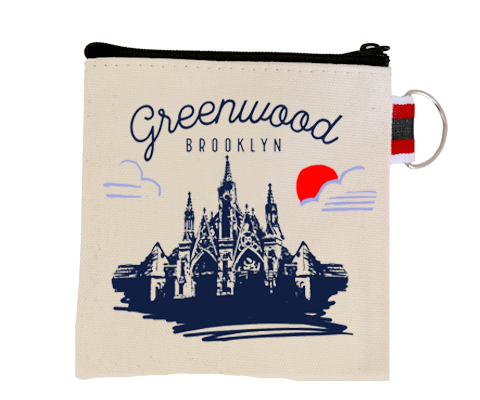 Greenwood Brooklyn Sketch Coin Purse