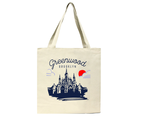 Greenwood Brooklyn Sketch Tote Bag