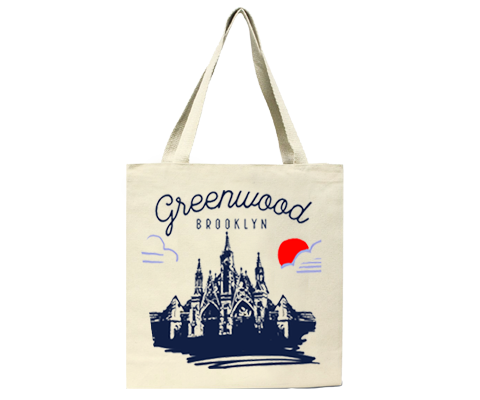 Greenwood Brooklyn Sketch Tote Bag