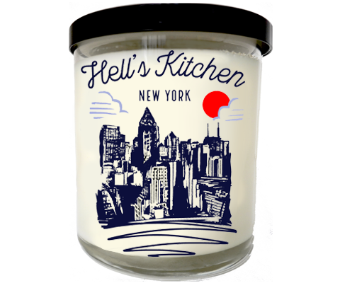 Hell's Kitchen Manhattan Sketch Scented Candle