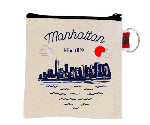 Manhattan Sketch Coin Purse