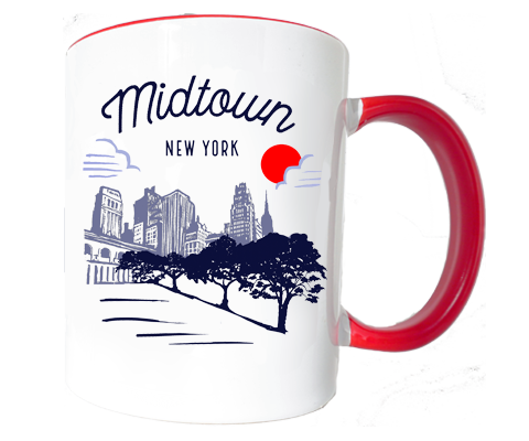 Midtown Manhattan Sketch Mug