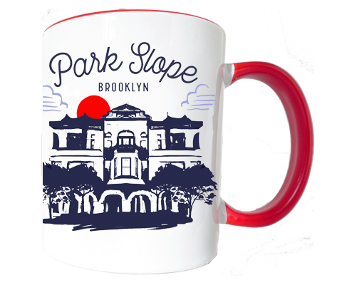 Park Slope Brooklyn Sketch Mug