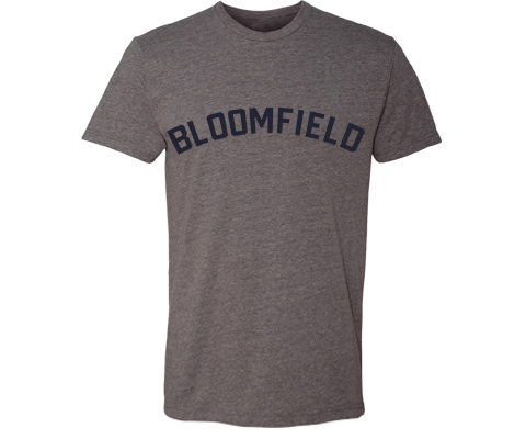 Bloomfield Staten Island Classic Sport Adult Tee Shirt in Deep Heather Gray