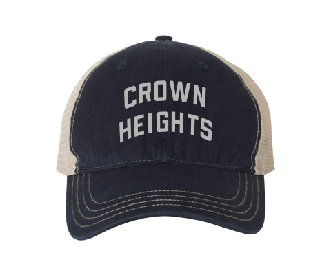 Crown Heights Brooklyn Classic Sport Vintage Hat in Navy/Vanilla