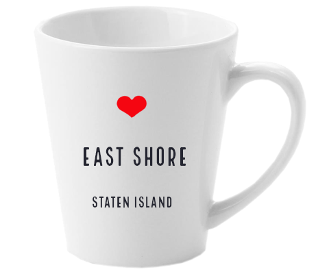 East Shore Staten Island NYC Home Latte Mug