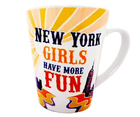 New York Girls Have More Fun Latte Mug