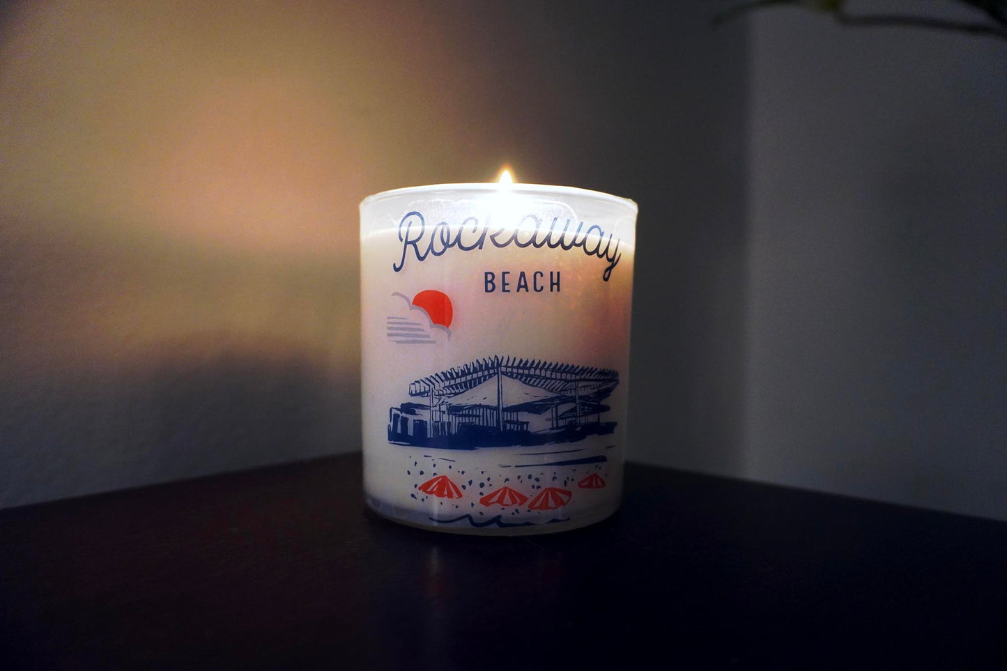Rockaway Beach Sketch Scented Candle