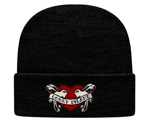 Coney Island Lovebirds Classic Warm Winter Hat