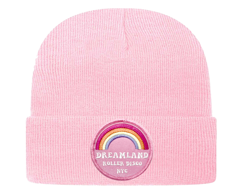Dreamland Roller Disco Rainbow Warm Winter Hat