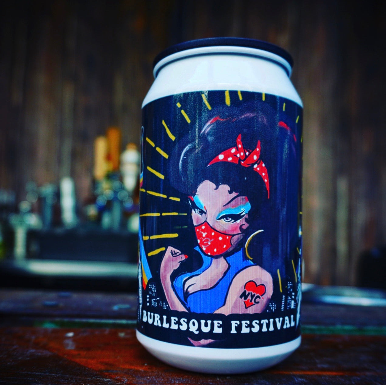 New York Burlesque Festival 2020 To Go Cocktail Cup