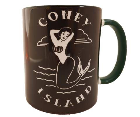 Vintage Mermaid Coney Island Mug