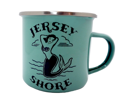 Jersey Shore Vintage Mermaid Camp Mug