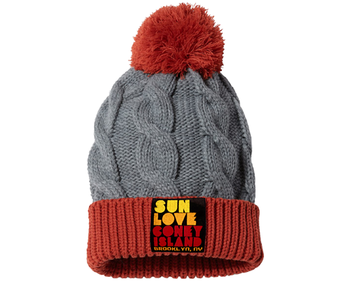 Sun Love Coney Island Warm Winter Hat